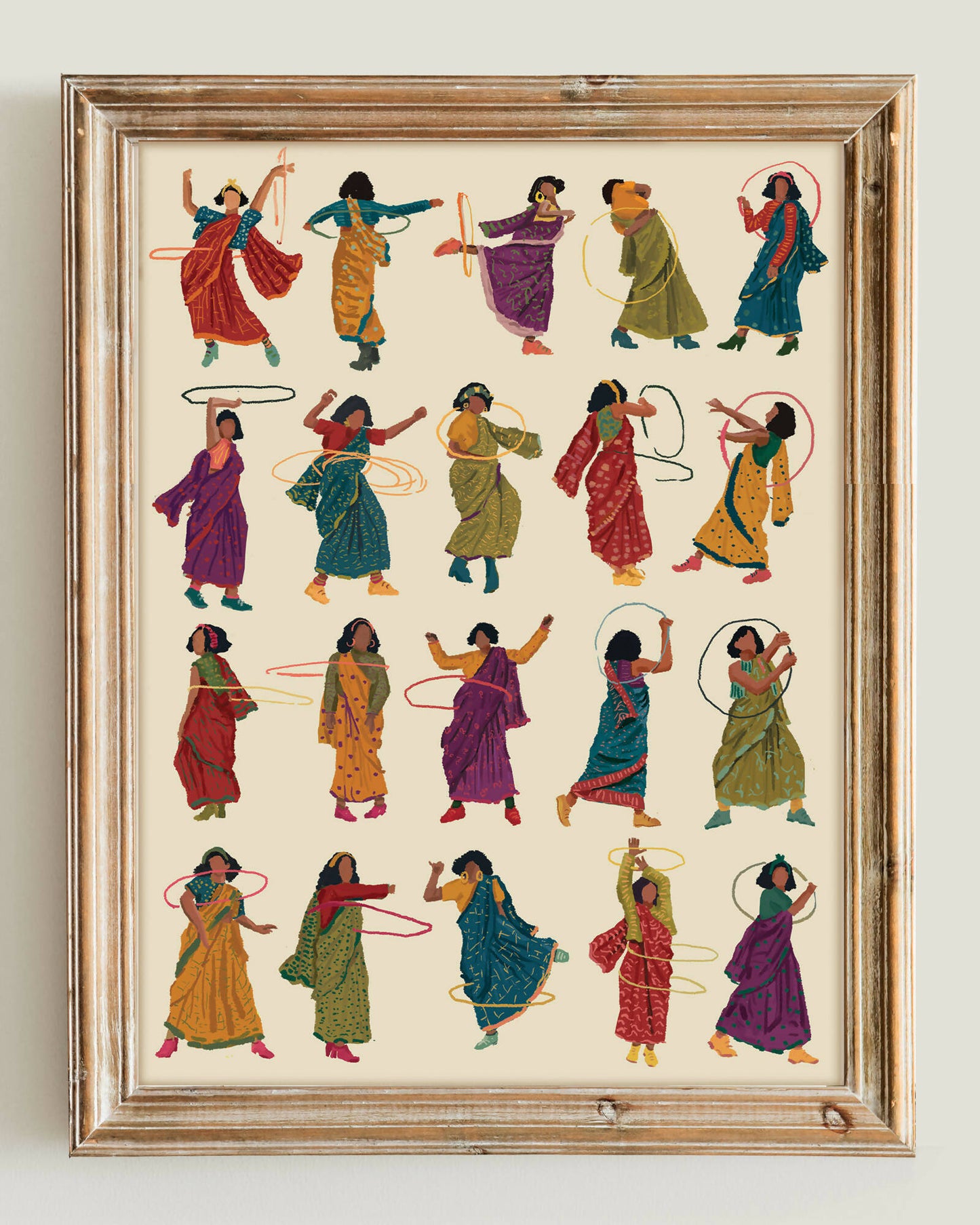HULA IN A SARI (COLOUR 2)