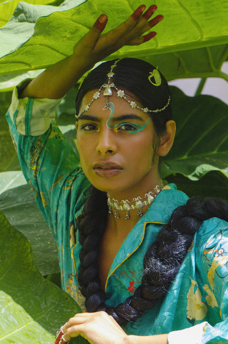 DEVI | देवी HAIR HARNESS (IN SILVER)