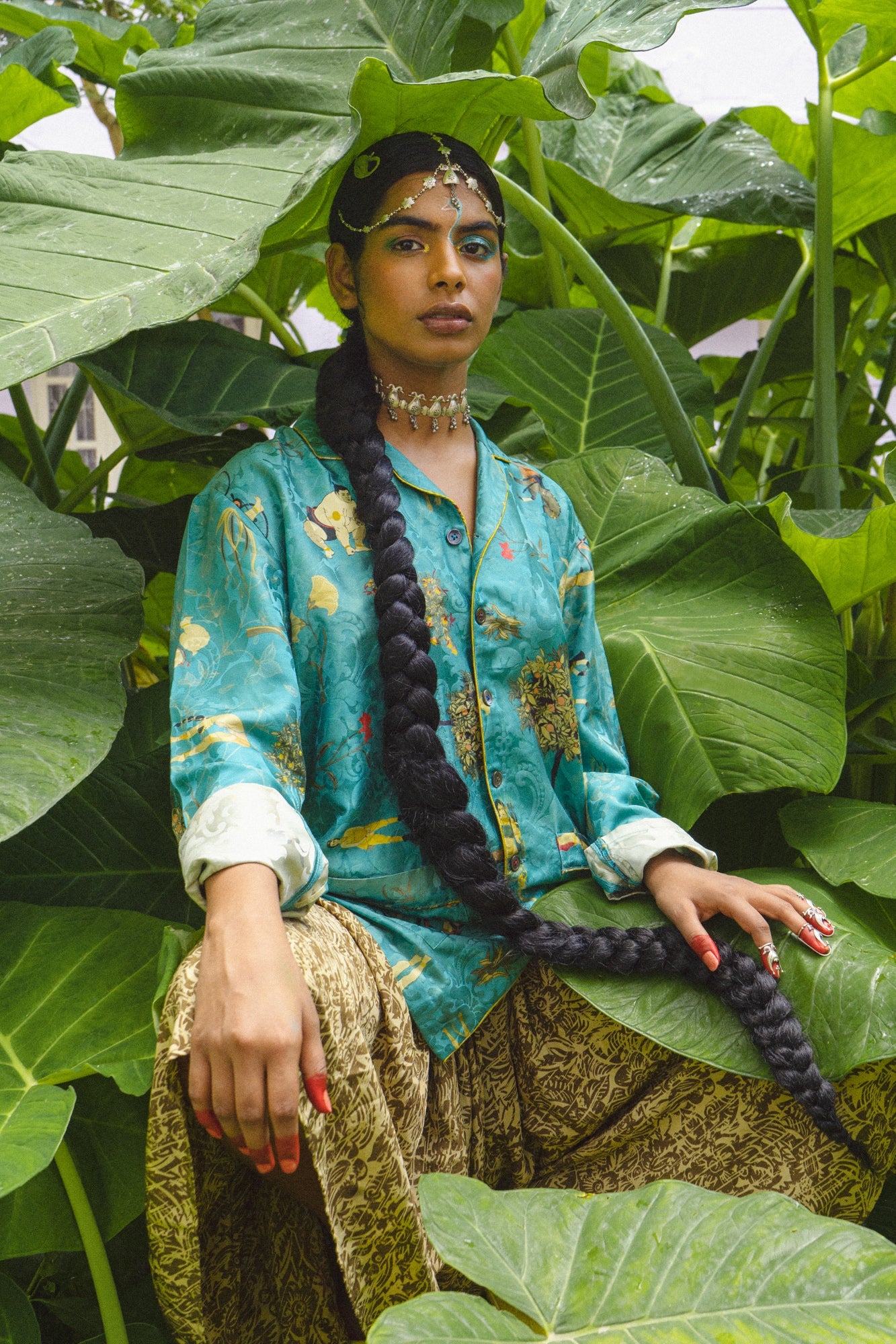 DEVI | देवी HAIR HARNESS (IN SILVER)