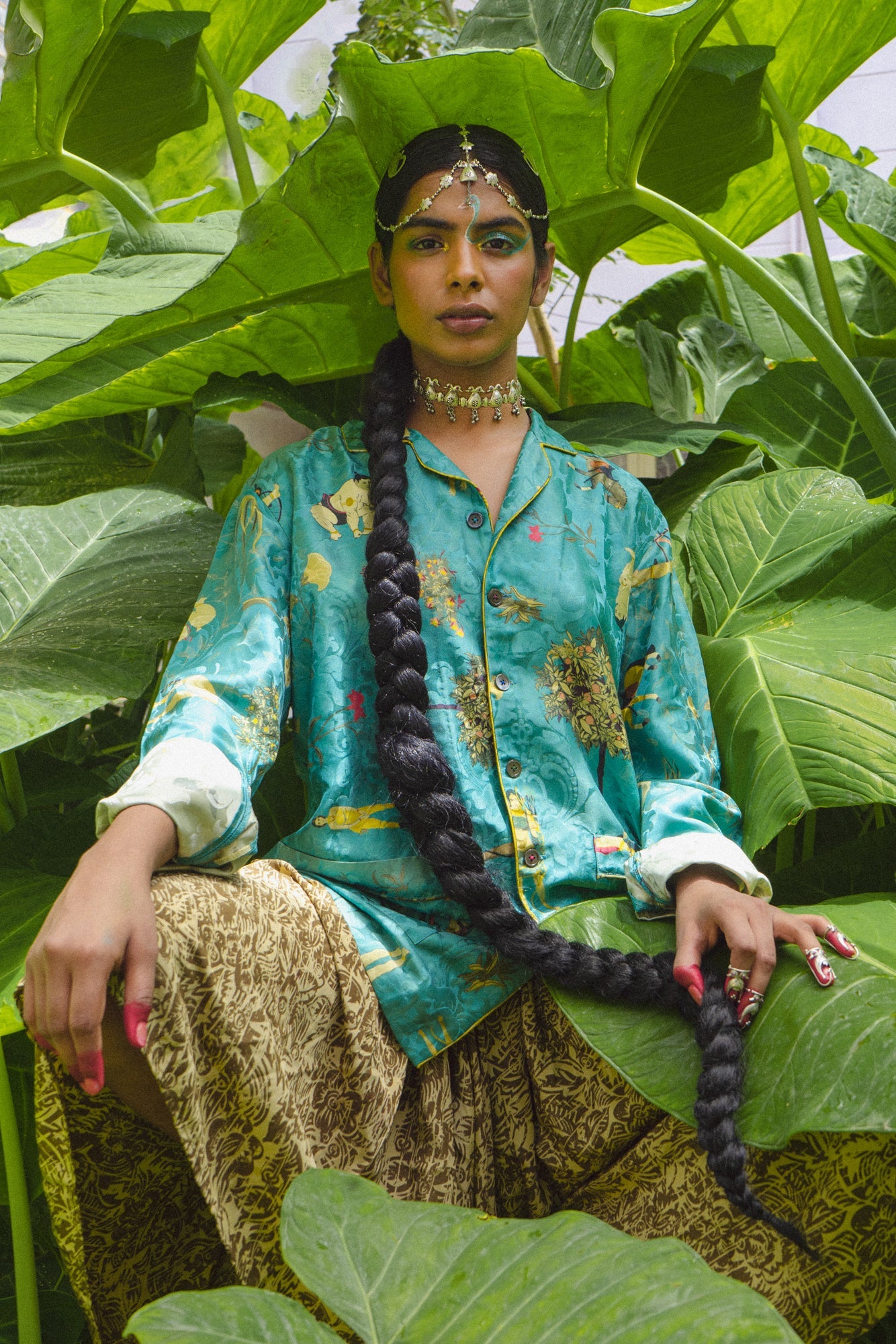 DEVI | देवी HAIR HARNESS (IN SILVER)