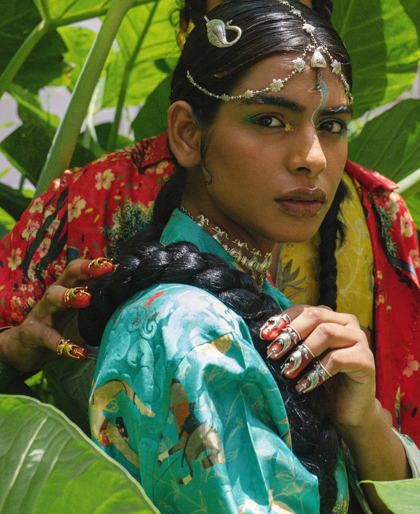 DEVI | देवी HAIR HARNESS (IN SILVER)