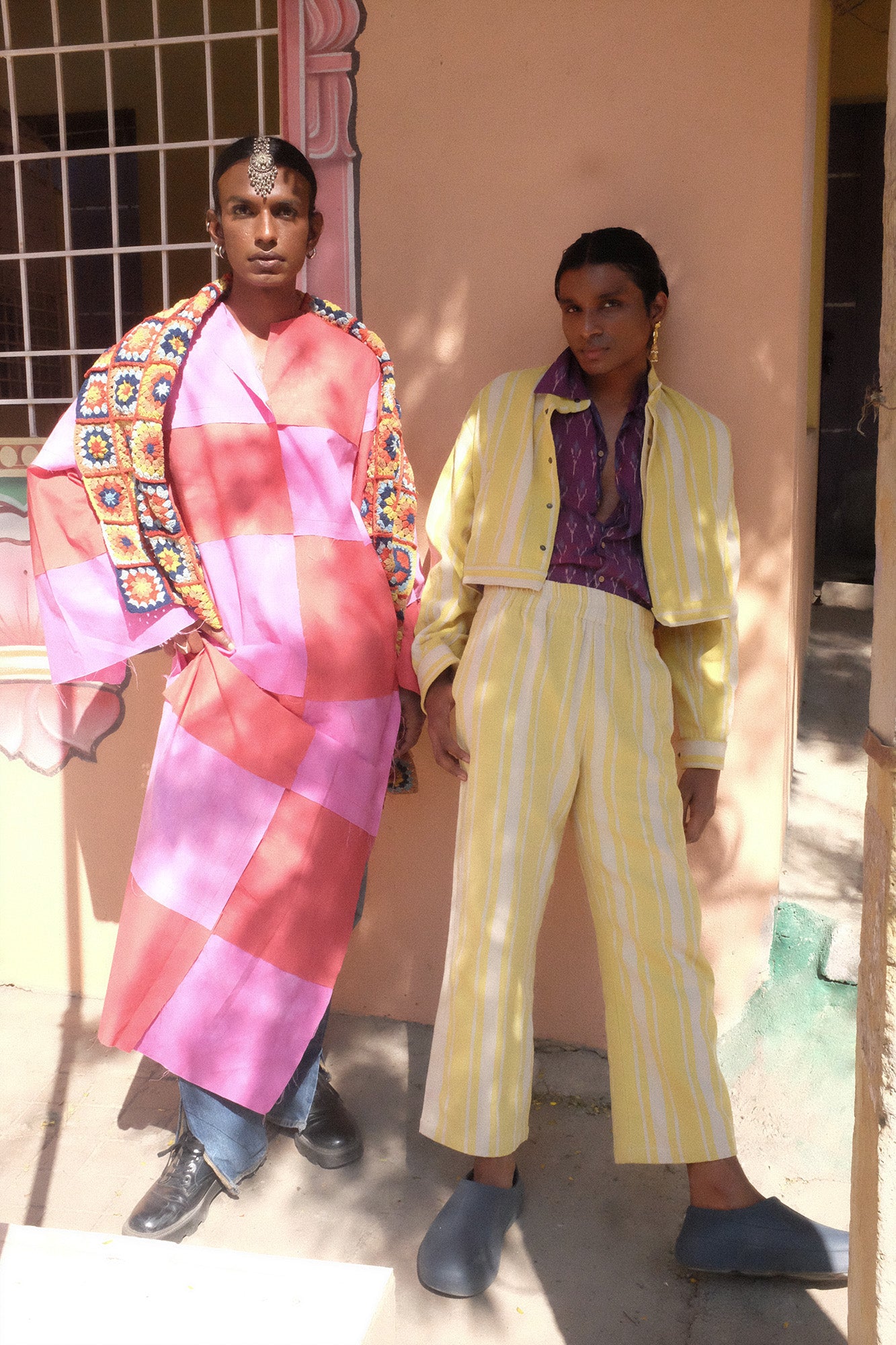 PATCHWORK DRESS