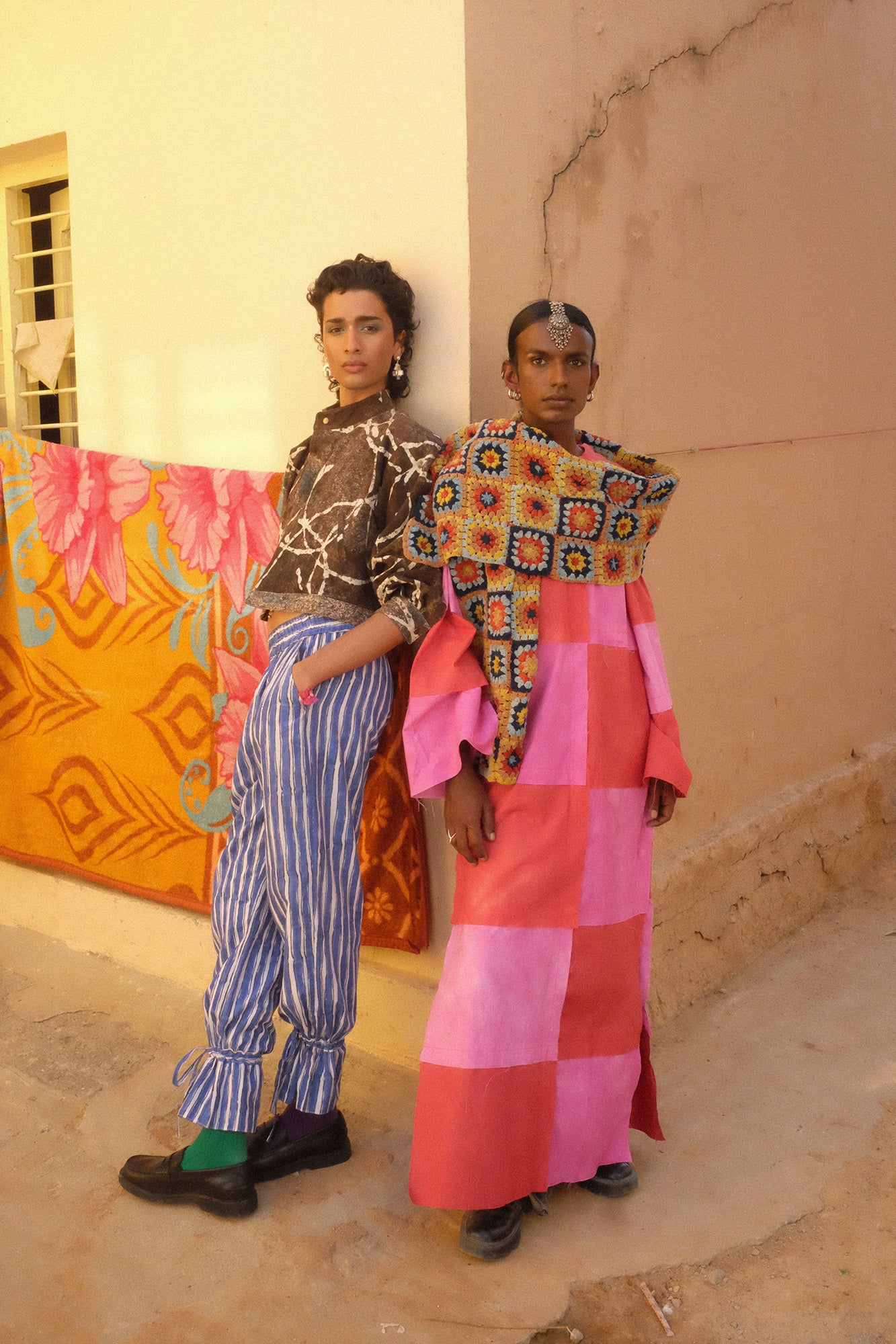PATCHWORK DRESS