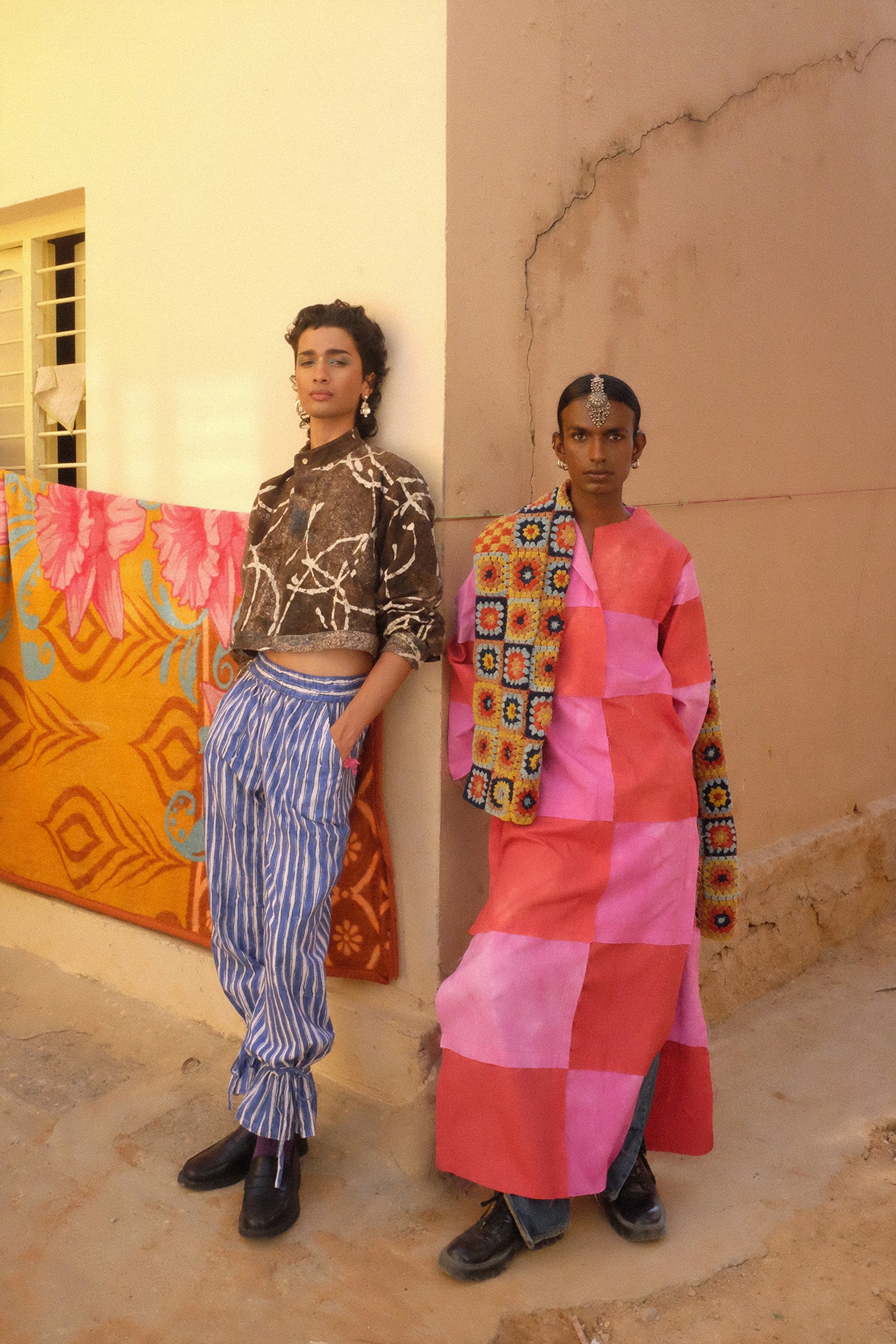 PATCHWORK DRESS