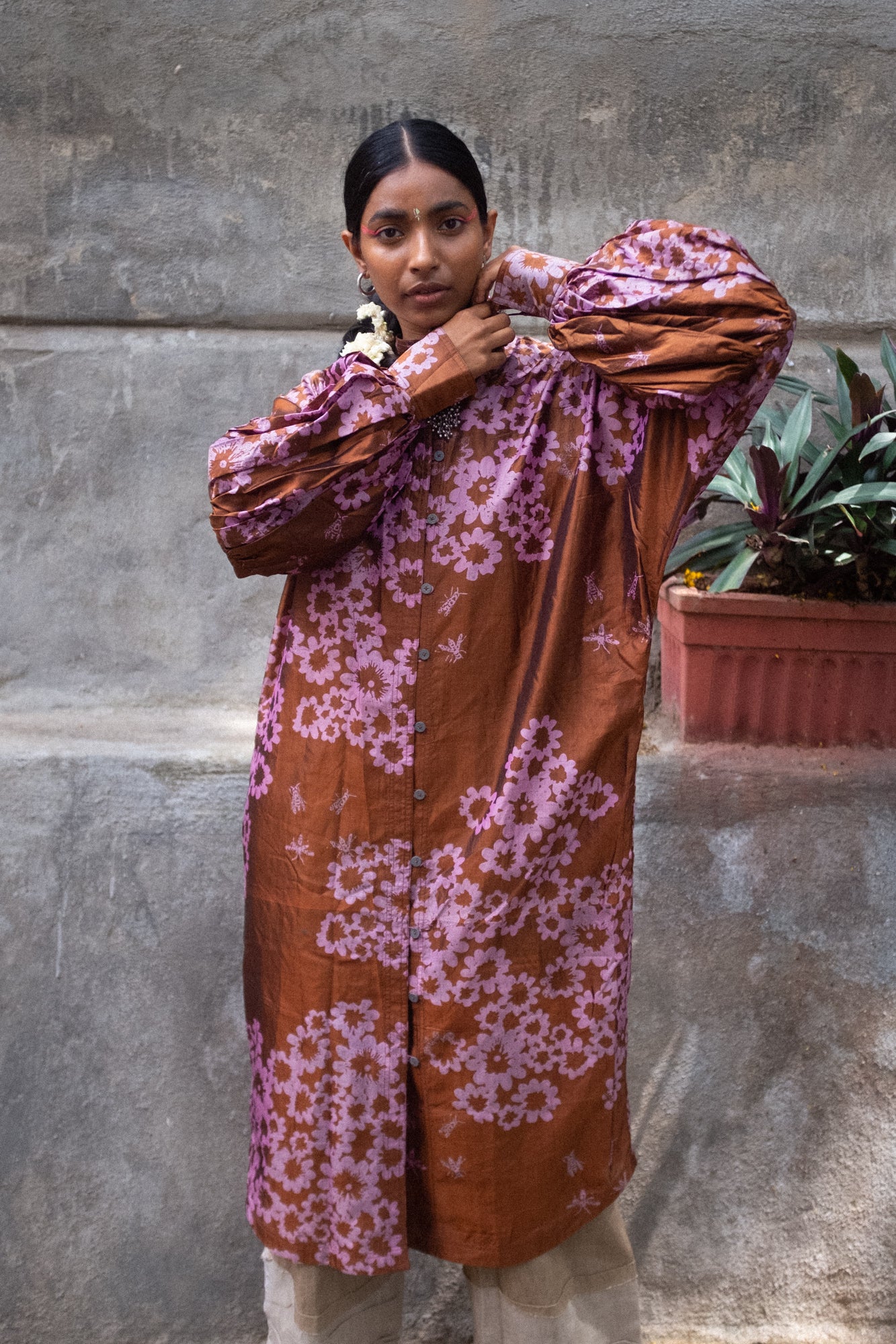ANTI-FIT SHIRT DRESS