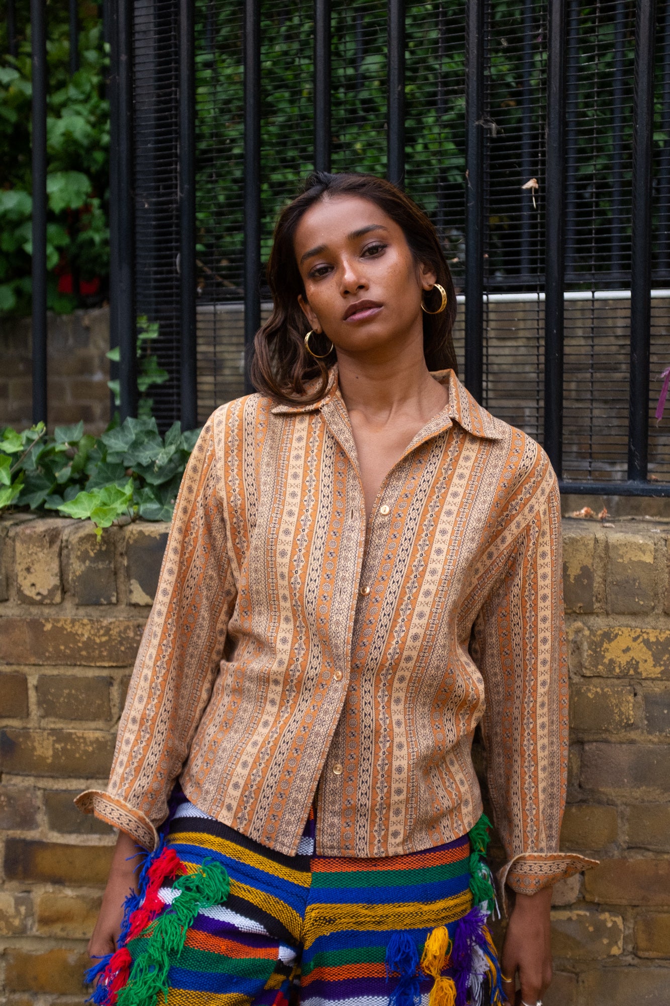 1980s Mustard shirt