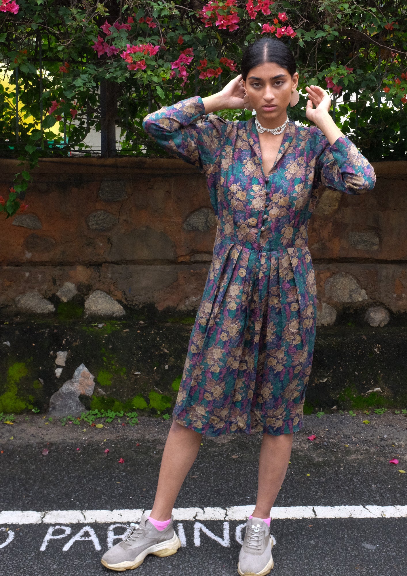 Vintage Liz Claiborne Floral Dress