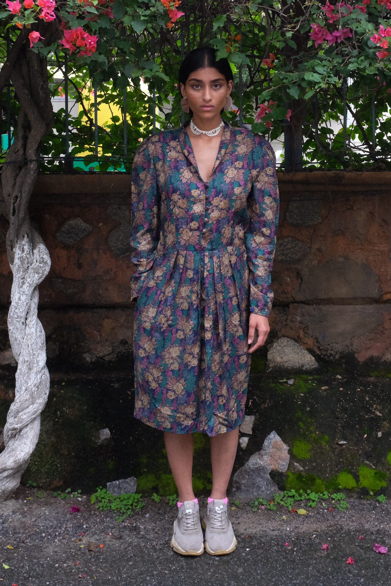 Vintage Liz Claiborne Floral Dress
