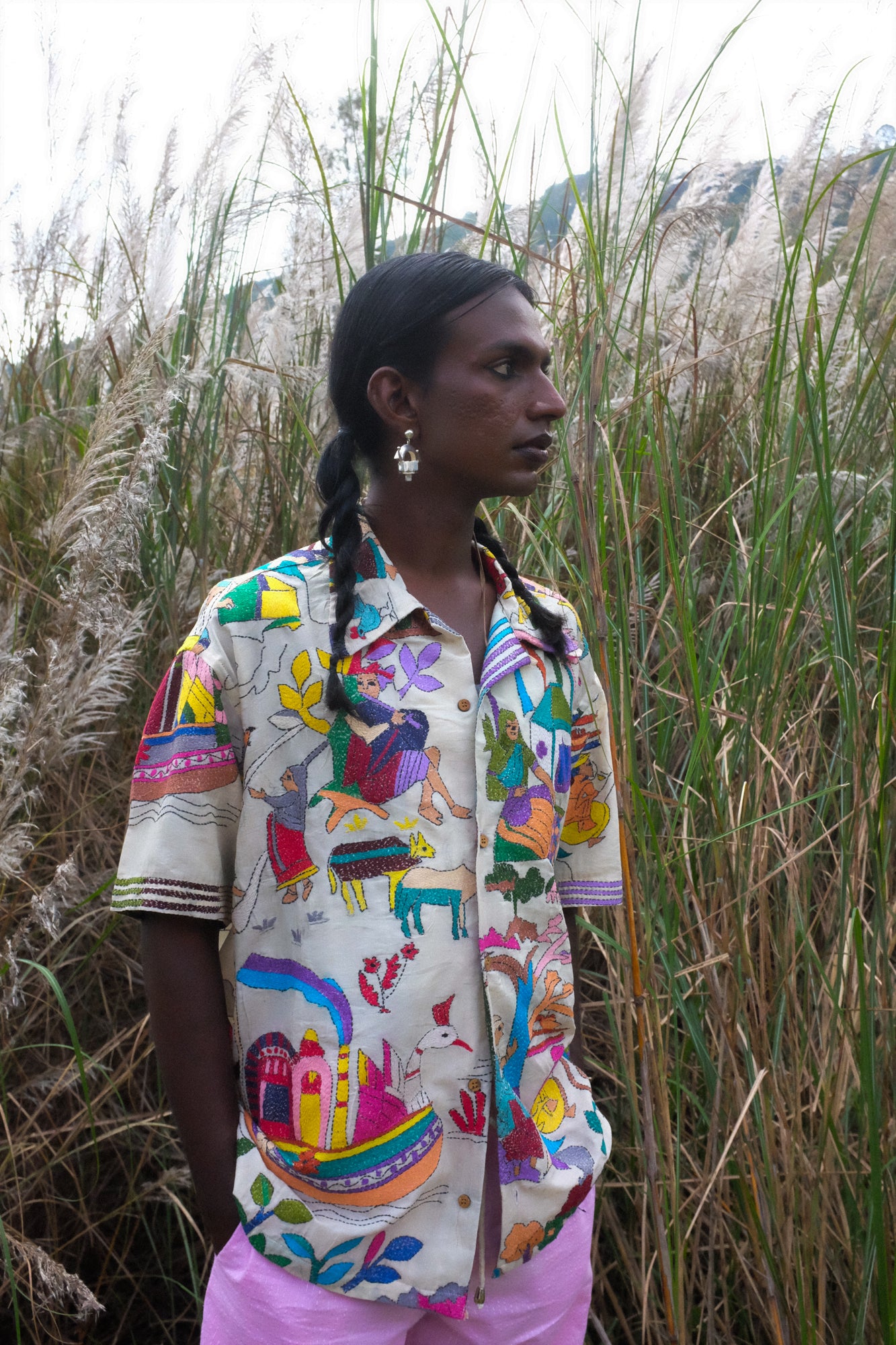 Village Kantha Shirt
