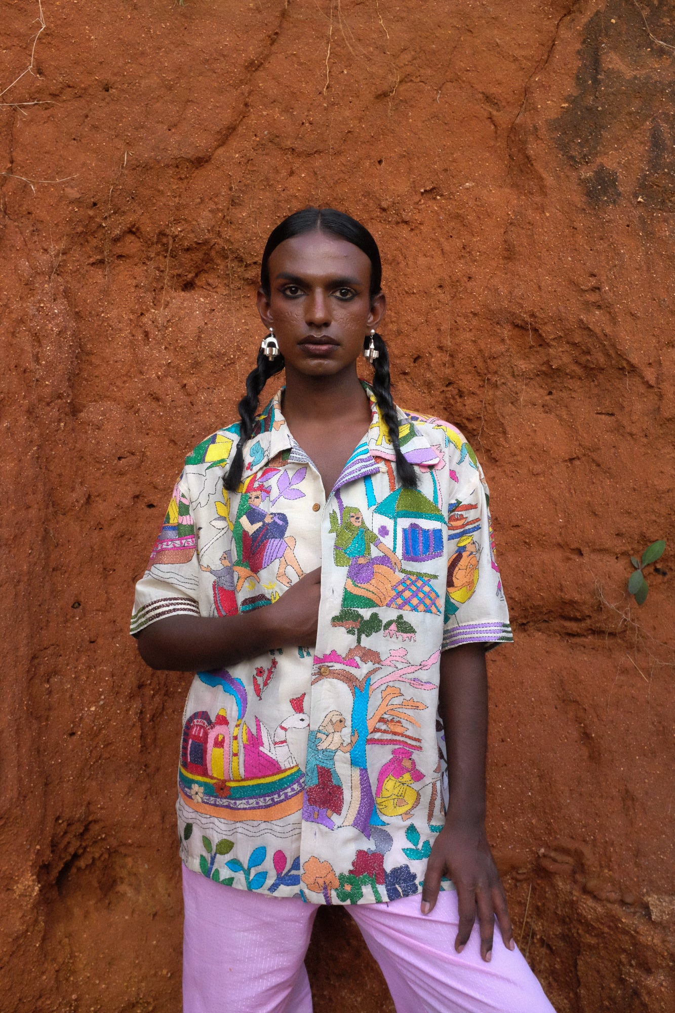 Village Kantha Shirt