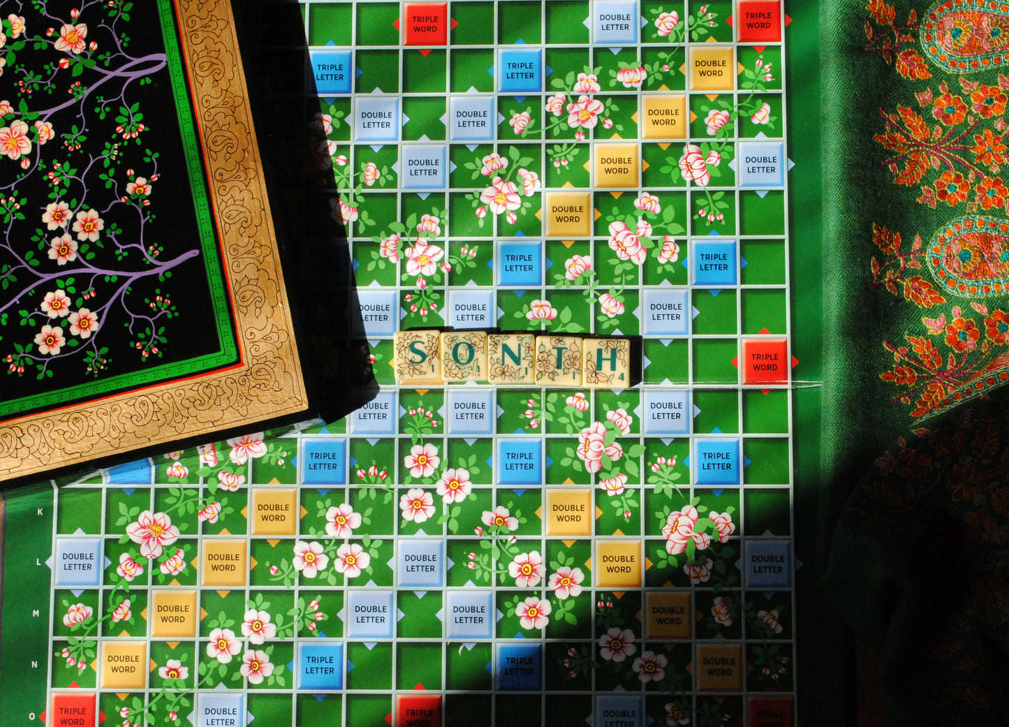 SPRING BLOSSOM SCRABBLE SET