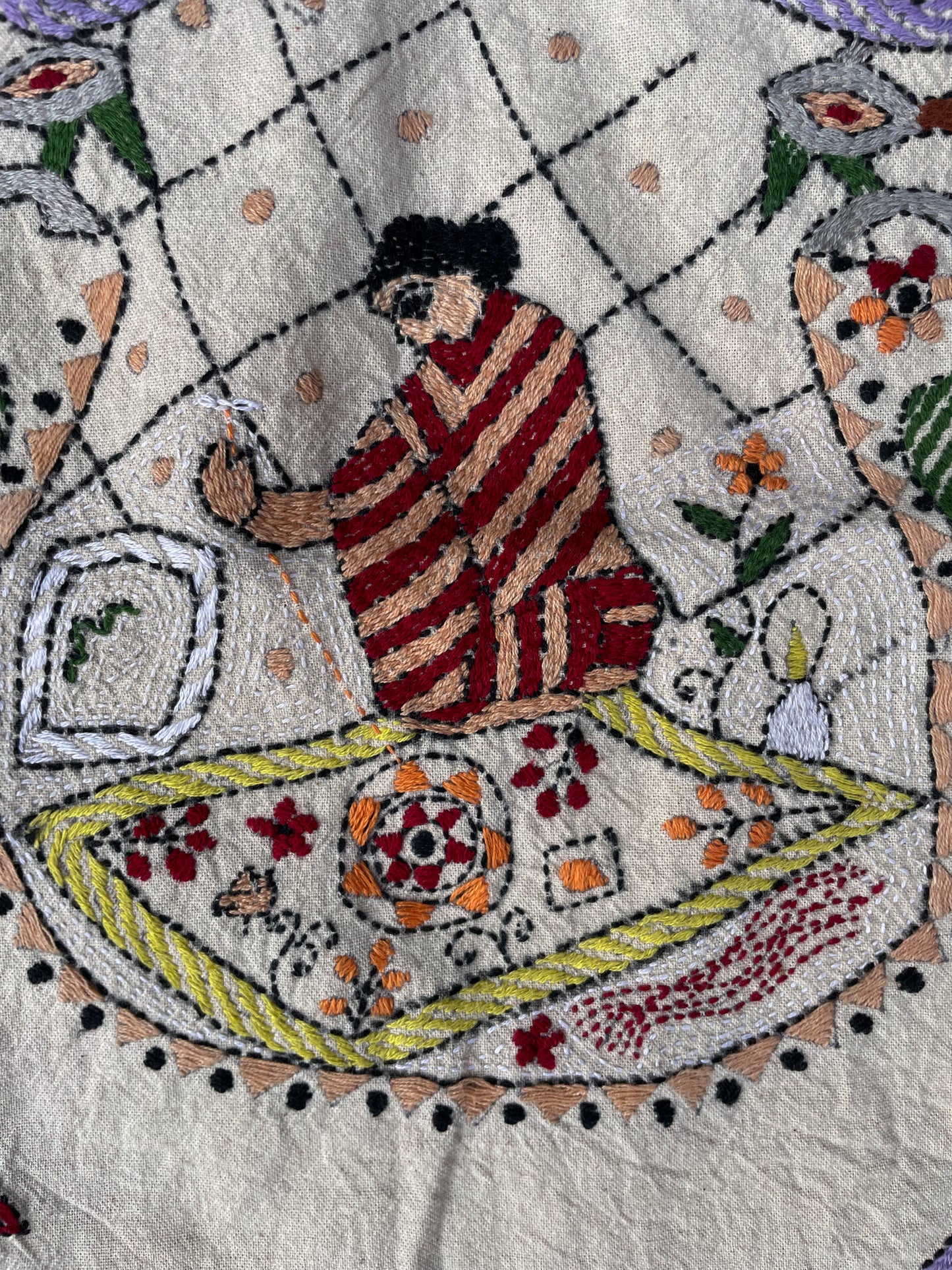 Kantha Woman Tote