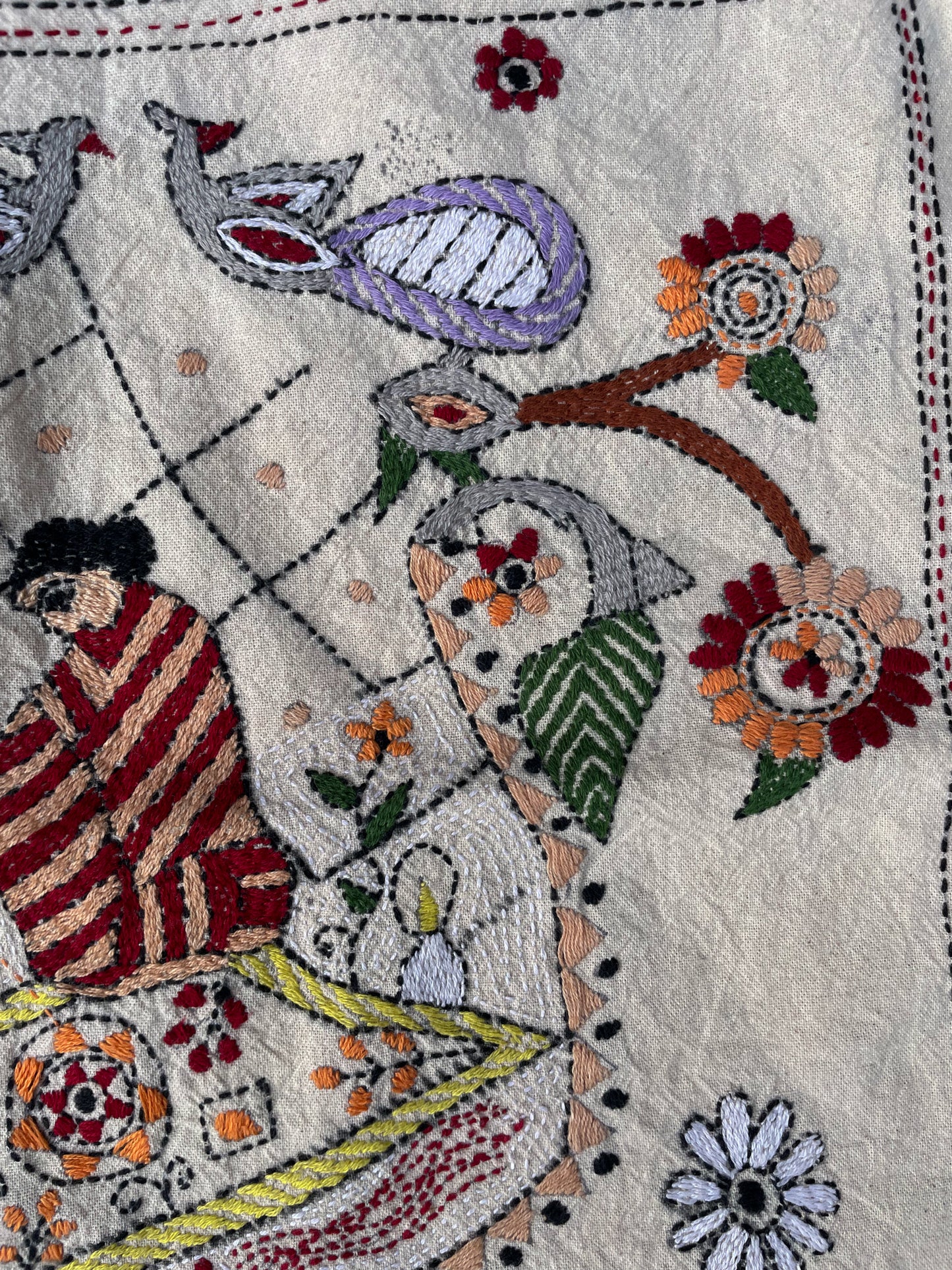 Kantha Woman Tote