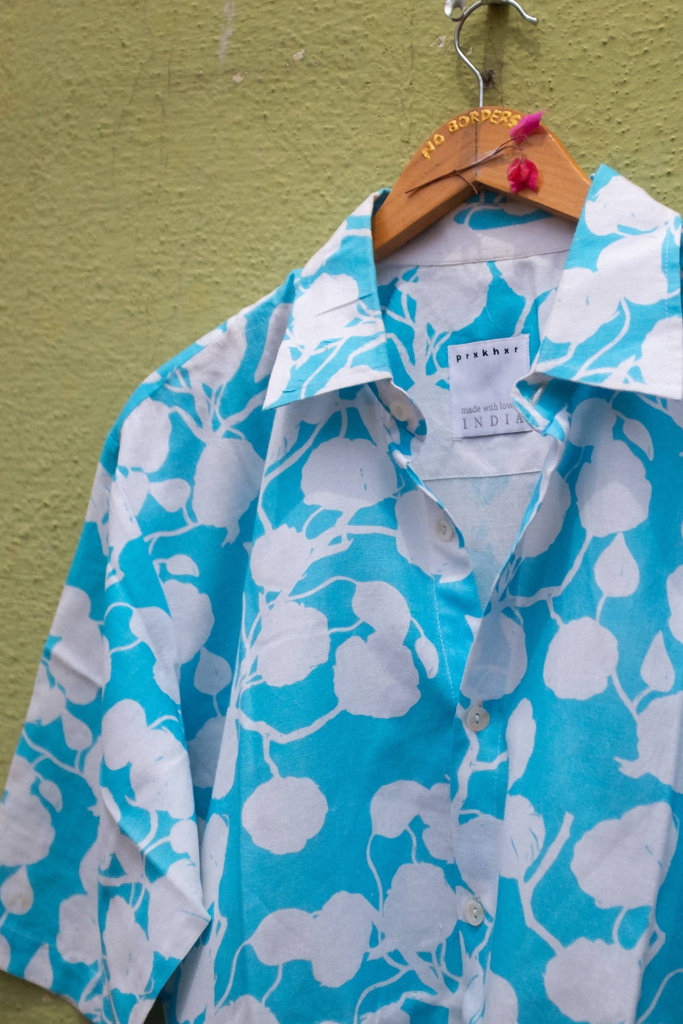 ARCTIC BLUE FLORAL SHIRT
