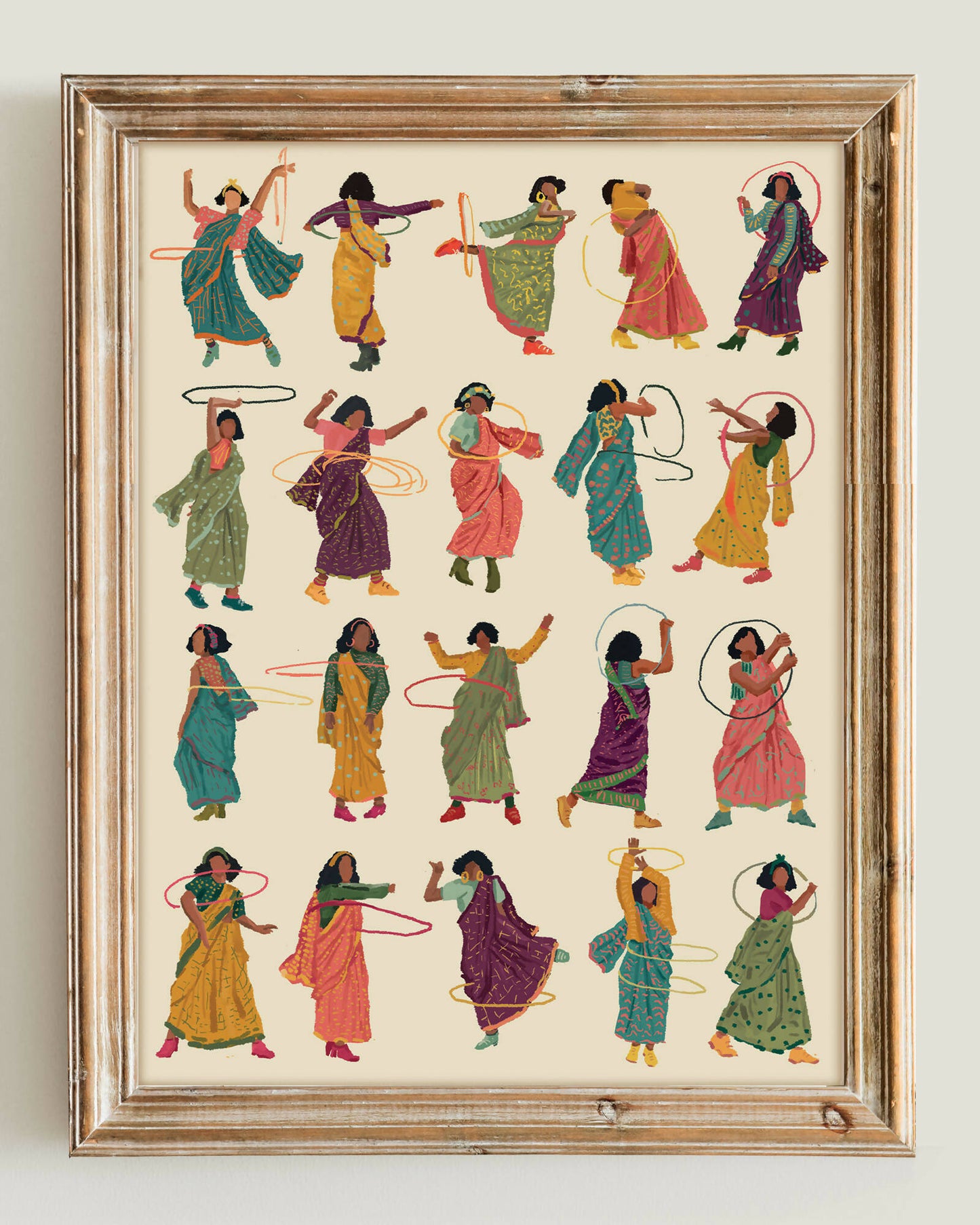 HULA IN A SARI (COLOUR 3)