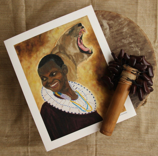 Masai Lioness - Nadisha Sidhu