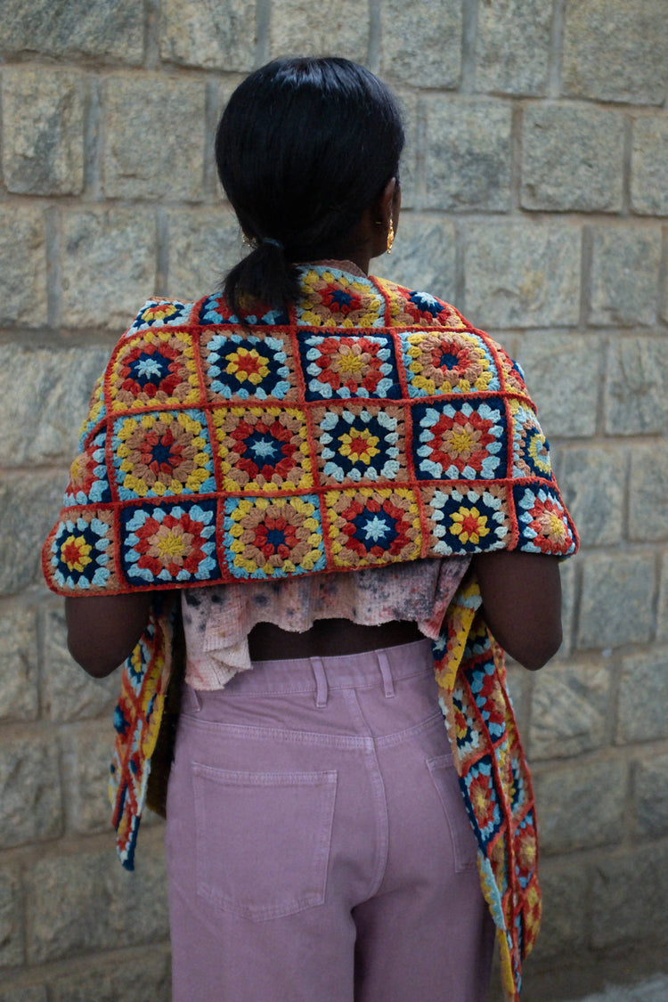 ORANGE BITTER SCARF
