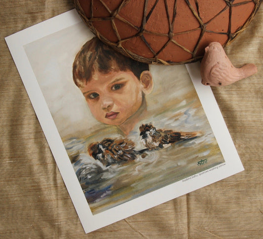 Sparrows Washing Sorrow - Nadisha Sidhu