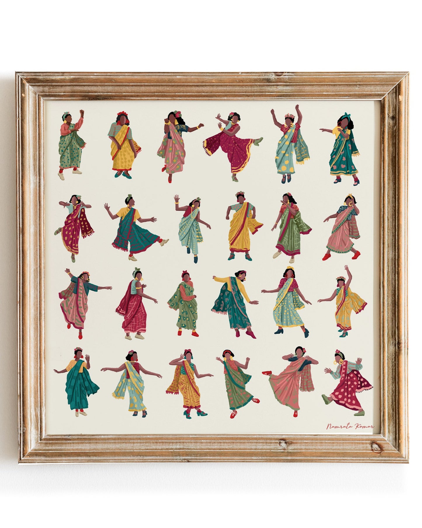 SWING IN A SARI