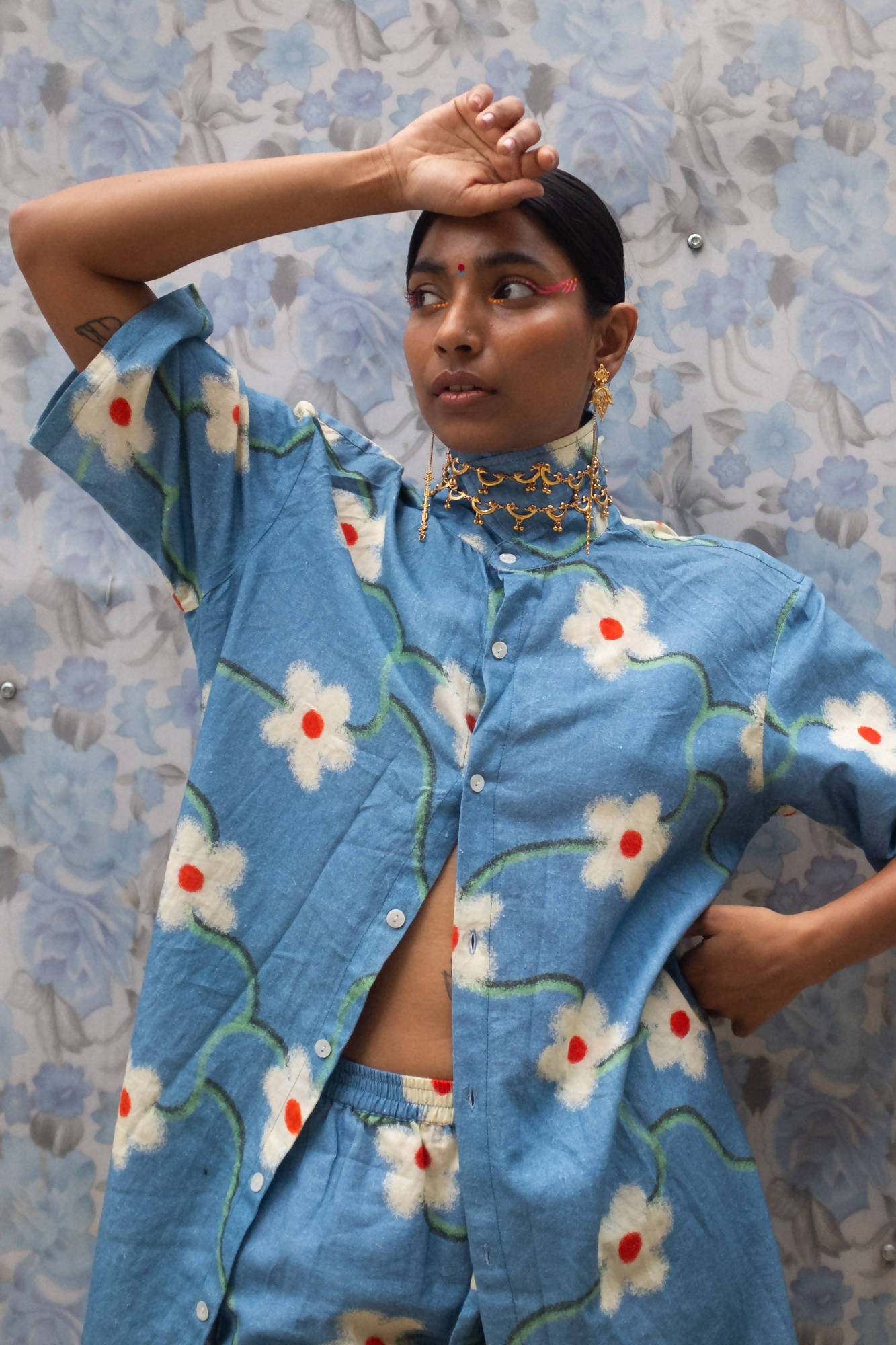 FLORAL PRINT SHIRT