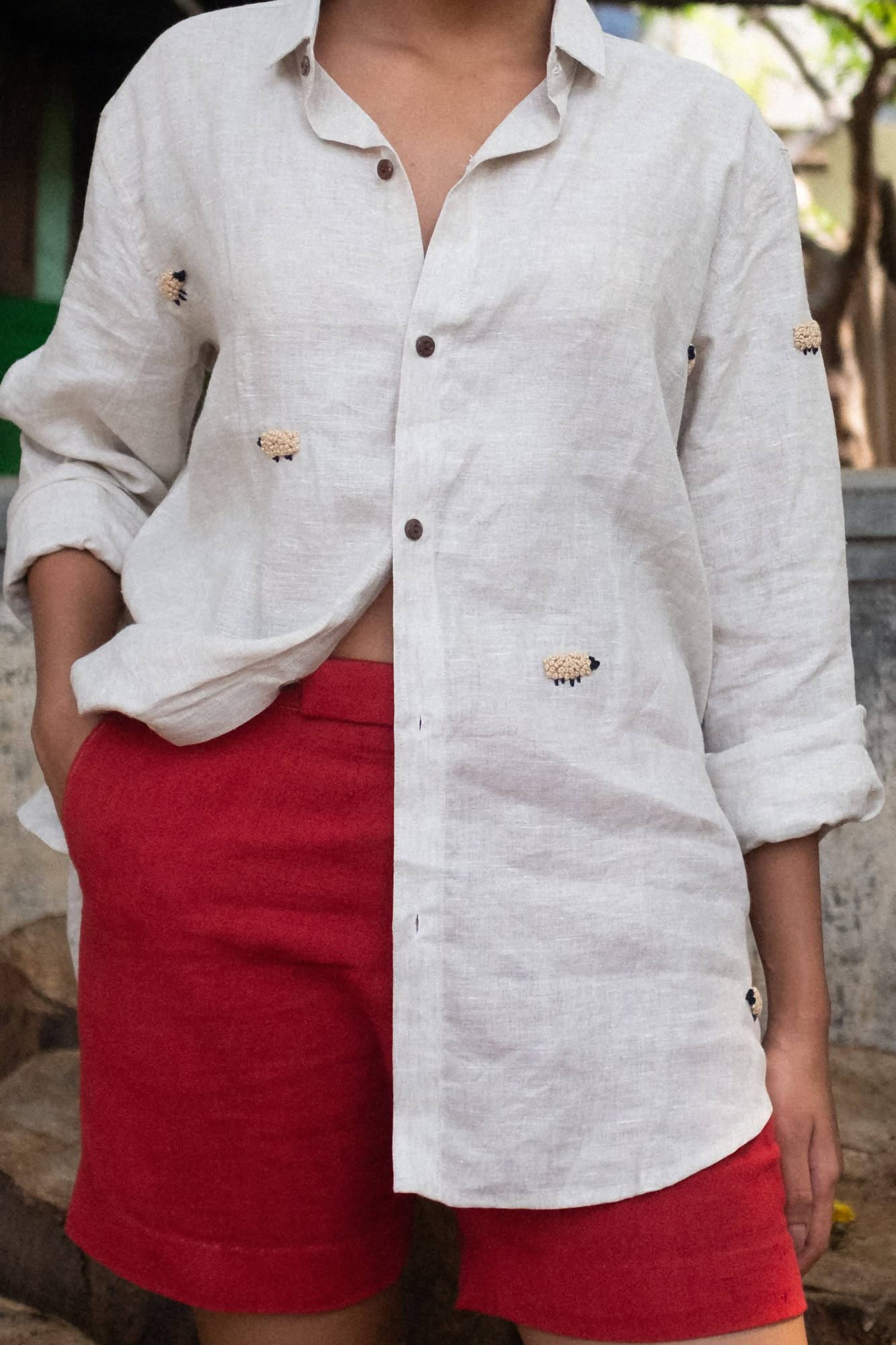 SHEEP FULL SLEEVE SHIRT