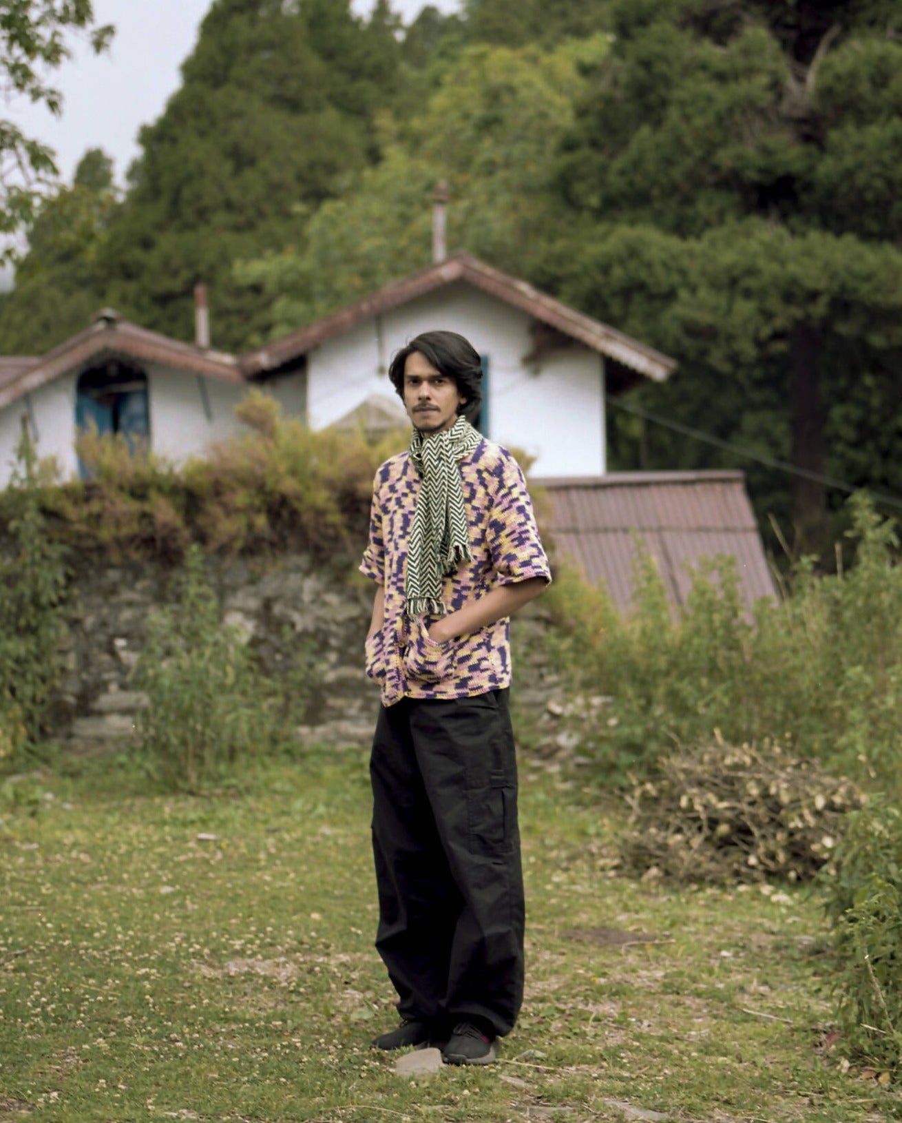 Mori Tie and dye - pure cotton shirt