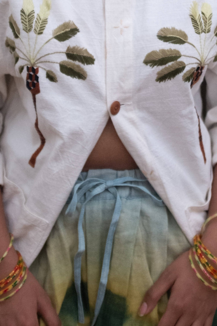 SEAFOAM CLAMP SHORTS