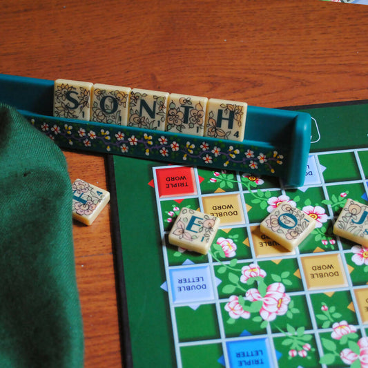 SPRING BLOSSOM SCRABBLE SET