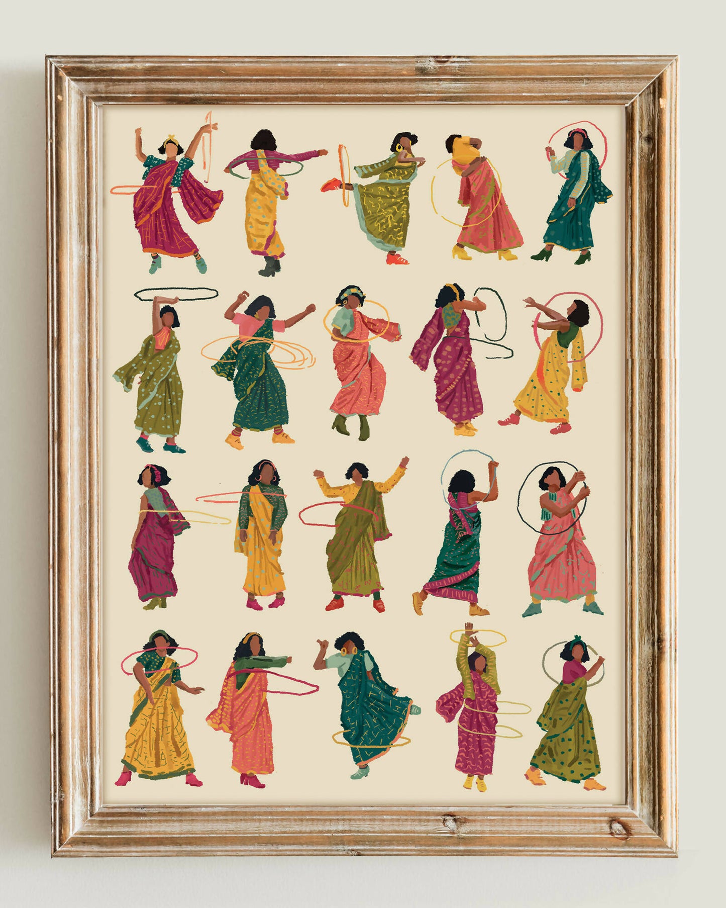 HULA IN A SARI
