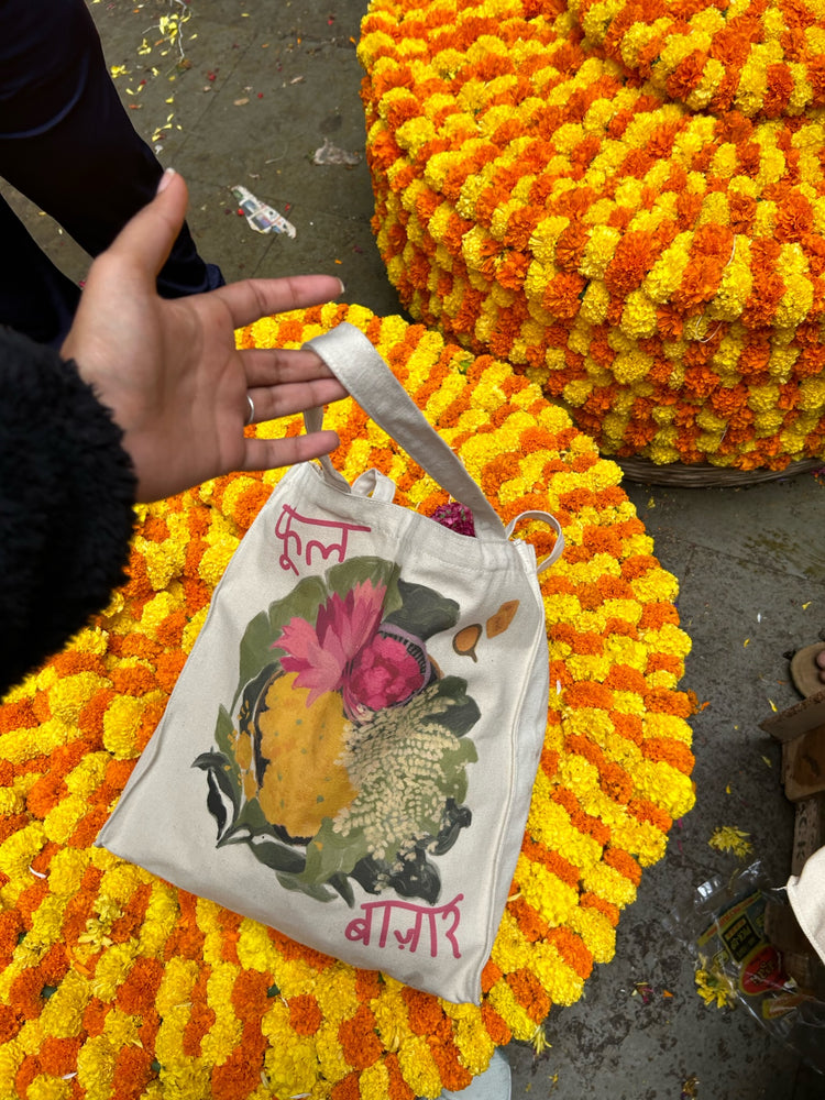 NO BORDERS X RICHA KASHELKAR TOTE BAG