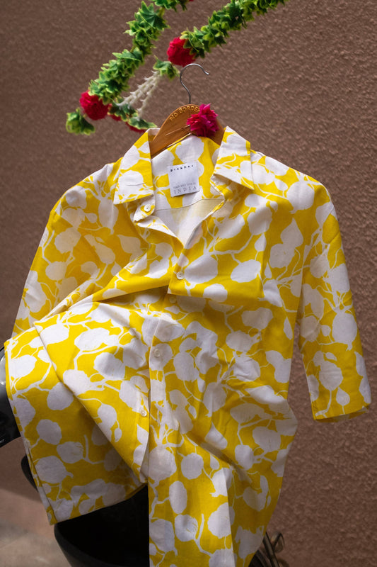 DAFFODIL FLORAL SHIRT