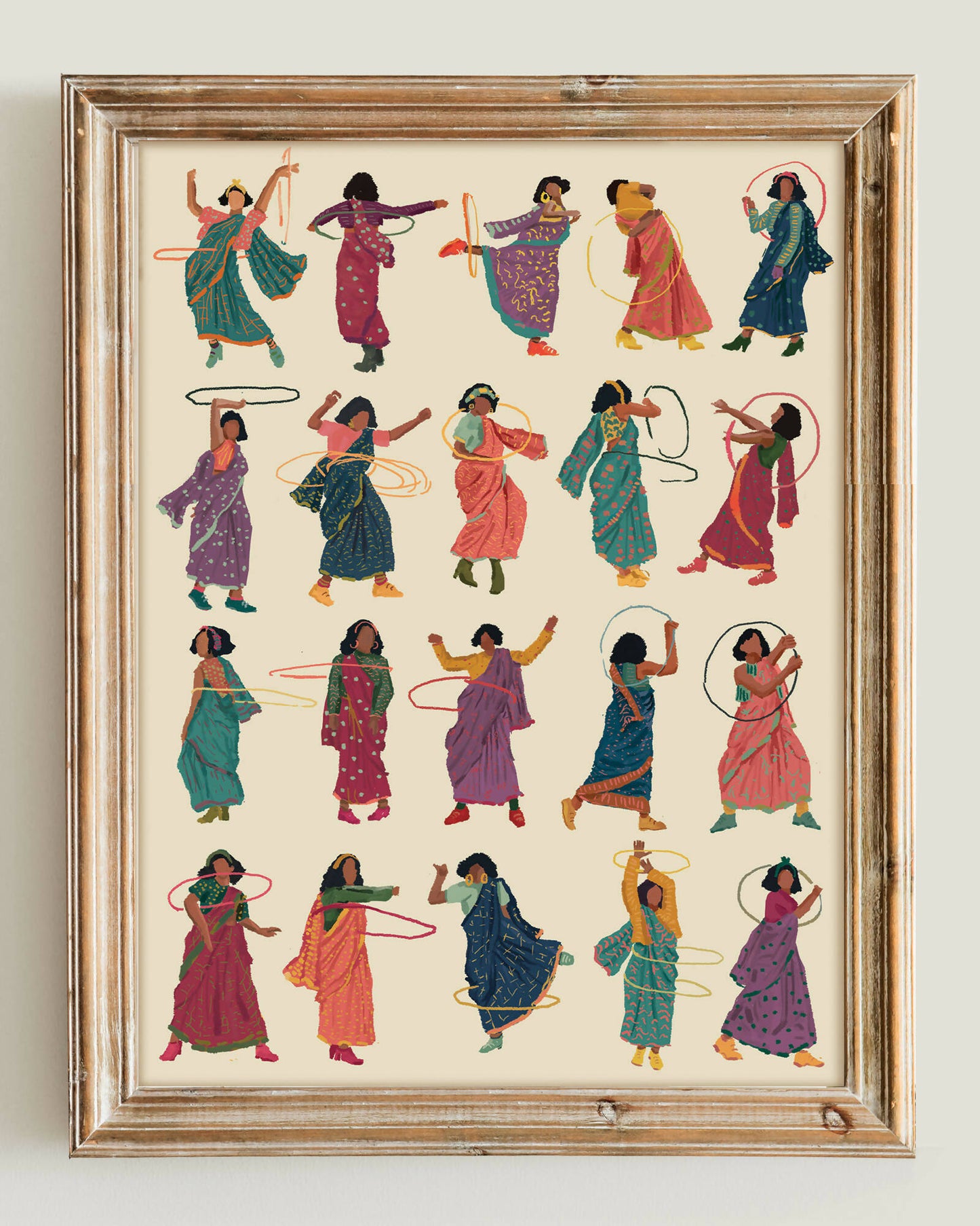 HULA IN A SARI (COLOUR 6)