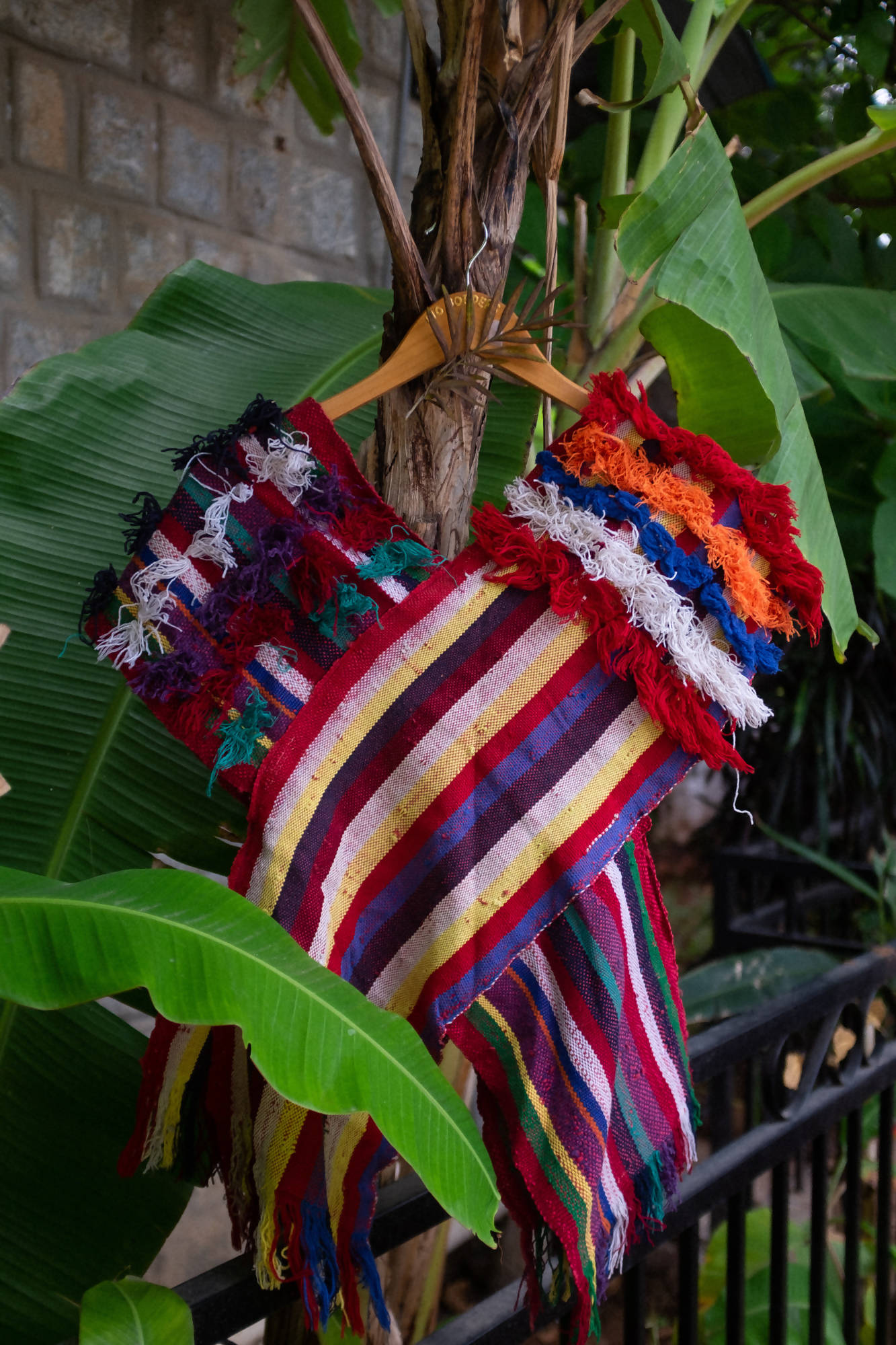 Cross Fringed Top