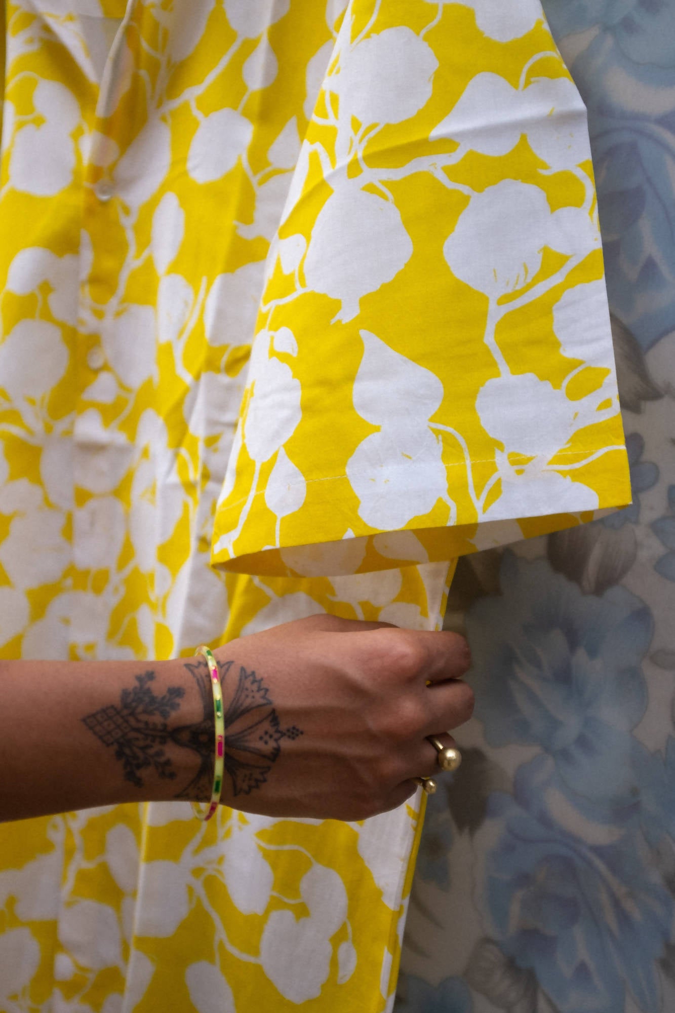 DAFFODIL FLORAL SHIRT