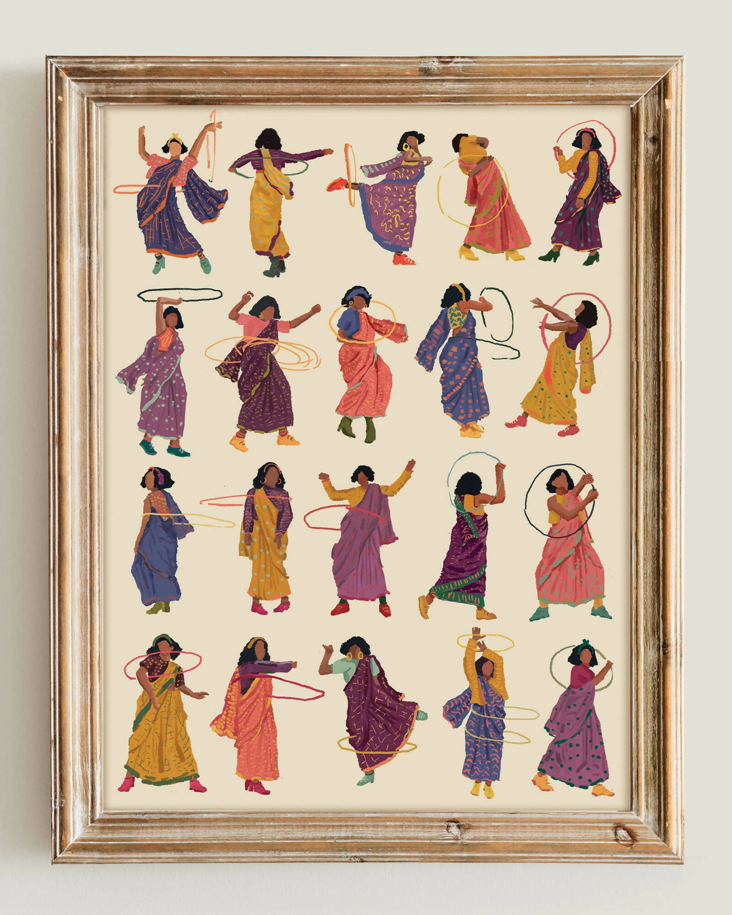 HULA IN A SARI (COLOUR 5)