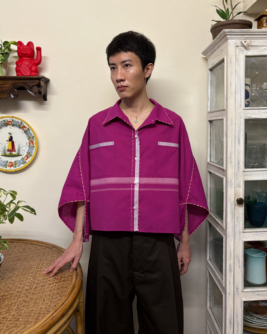 BLOOM SHIRT MAGENTA
