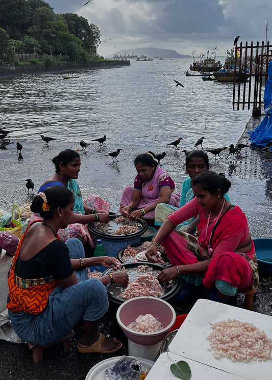 Fisherwomen at Sassoon Docks