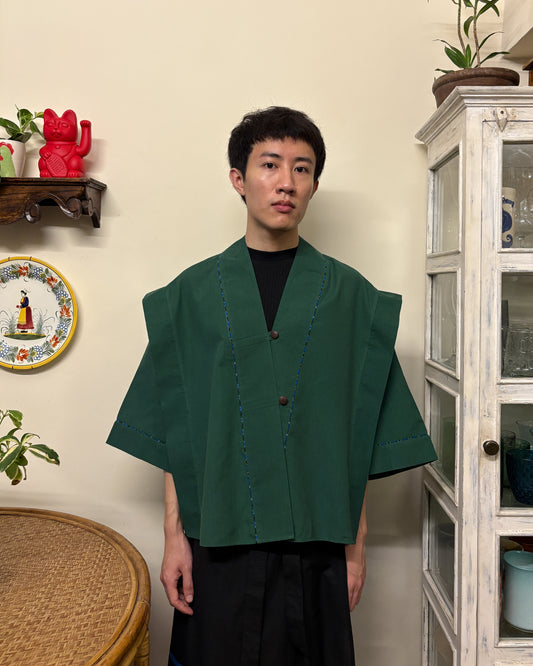 BOX SHACKET GREEN