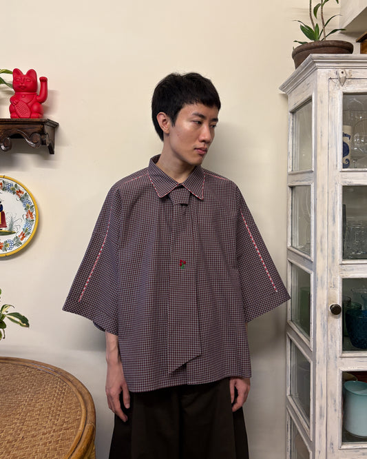 S’COOL SHIRT RED CHECK