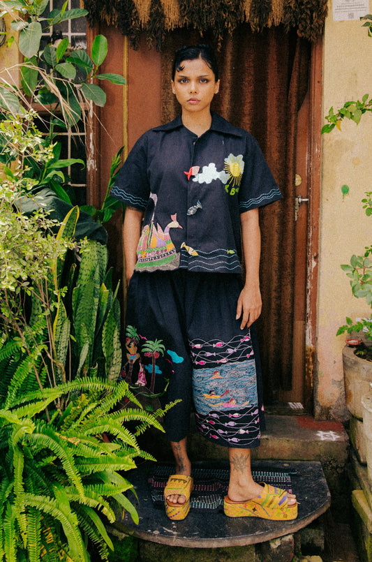 Kantha Boat co-ord Set