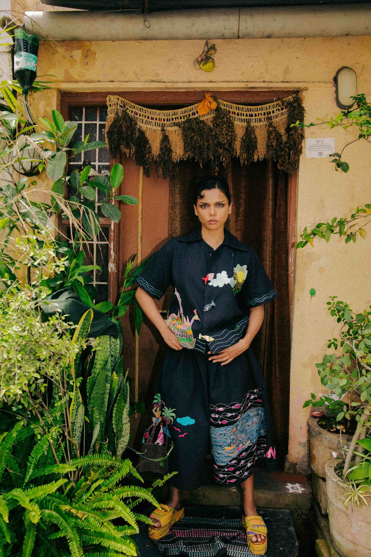 Kantha Boat Shorts