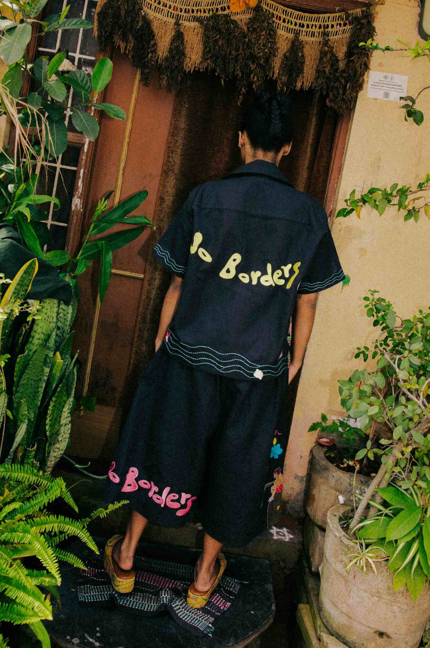 Kantha Boat Shorts