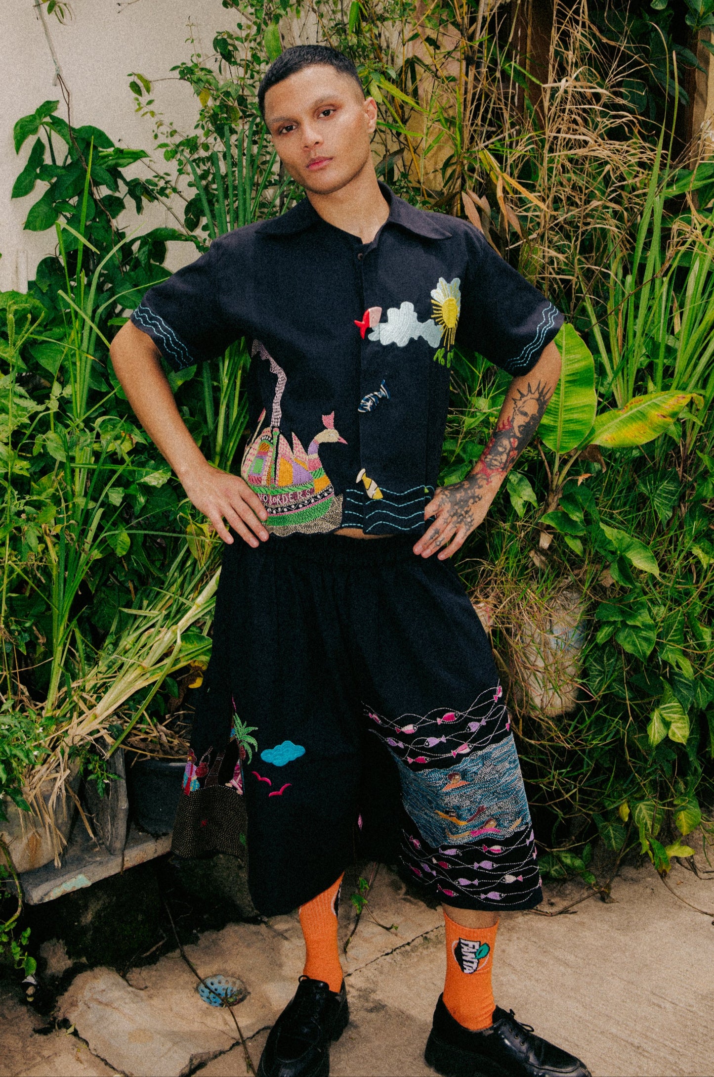 Kantha Boat co-ord Set
