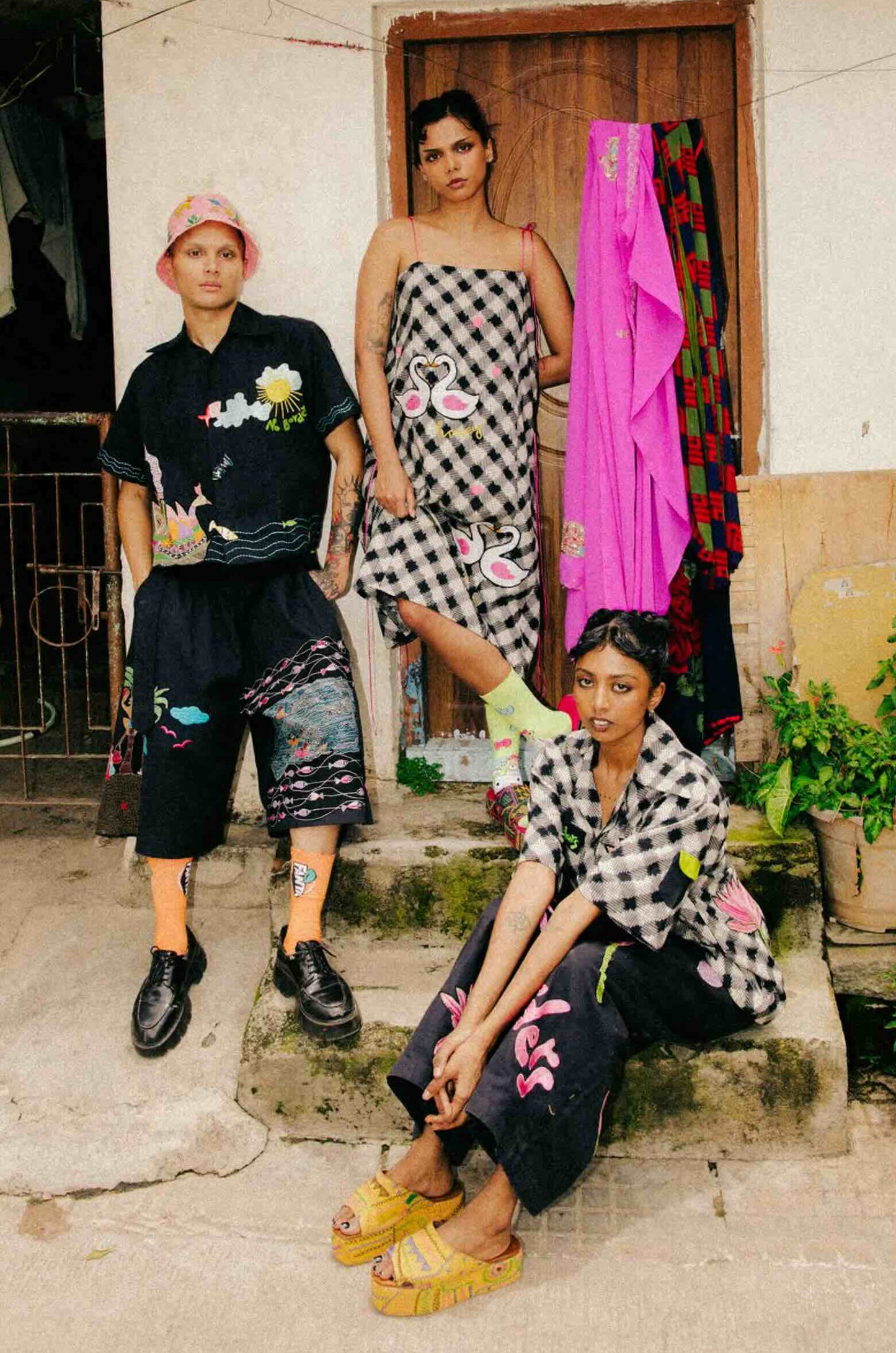 Kantha Boat co-ord Set