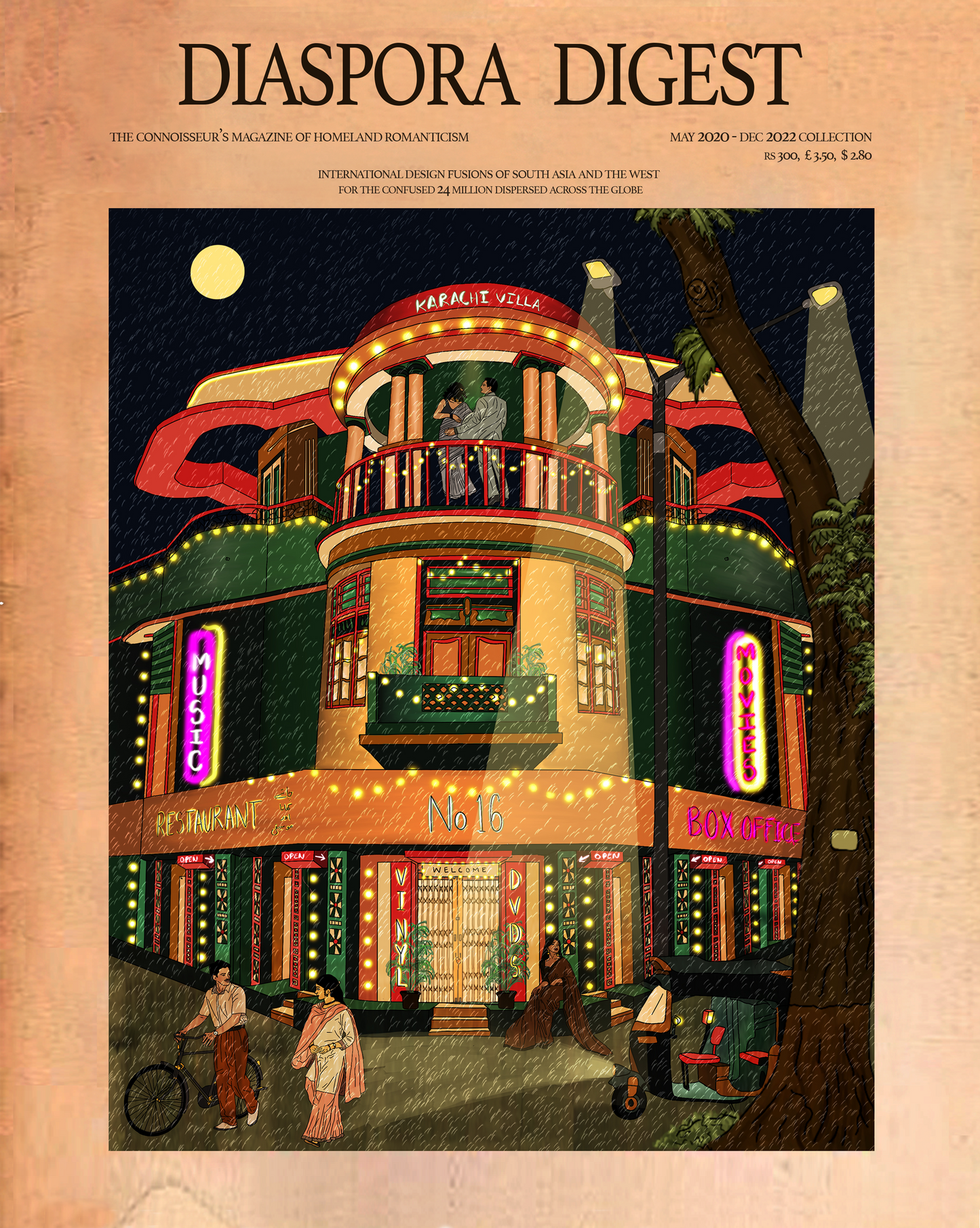 Diaspora Digest Edition: a jazz evening in art deco karachi