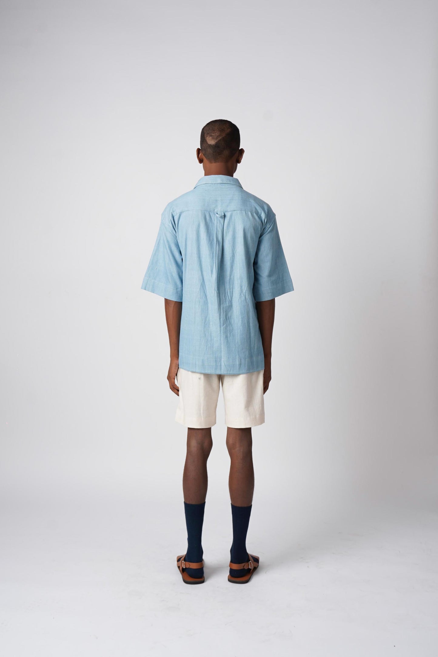 Light indigo shirt