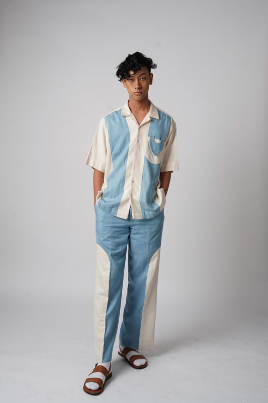 Urban color blocked pants