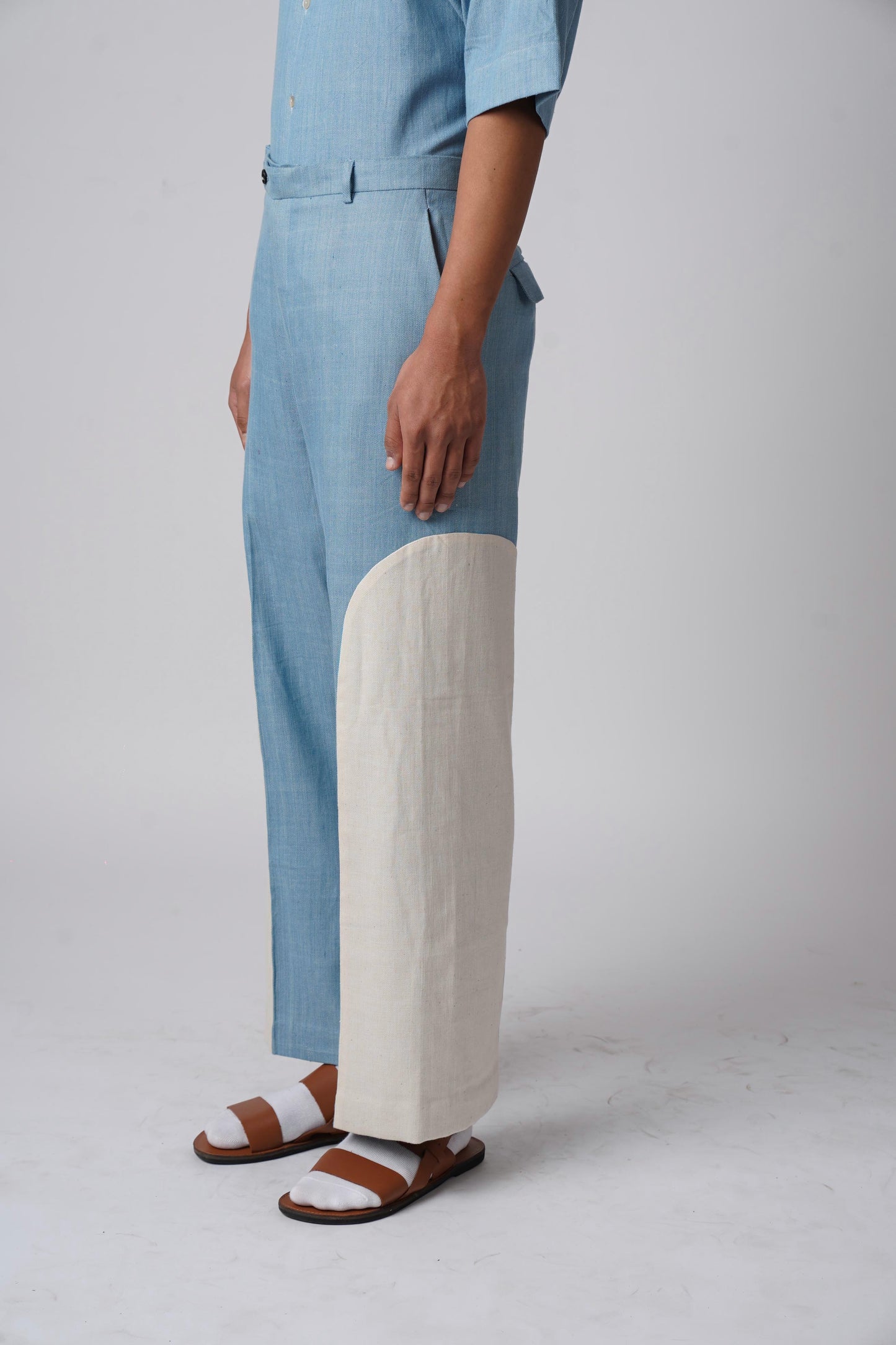Urban color blocked pants