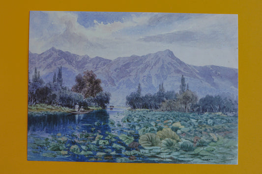 Daak Art Print - Dal Lake by Colonel George Strahan