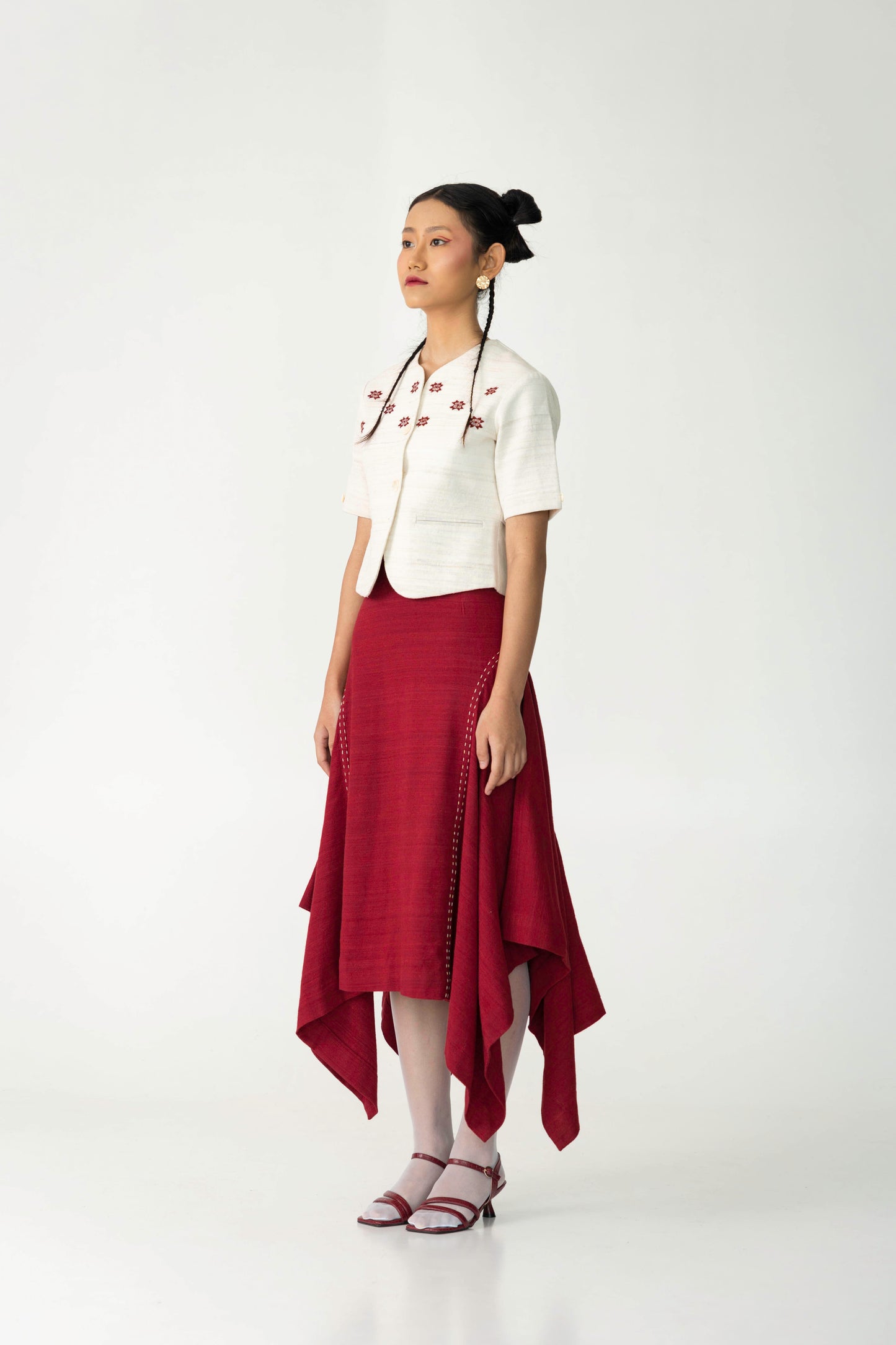 Godet Skirt
